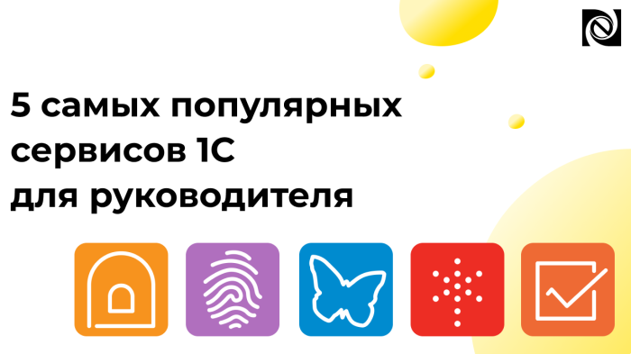5 самых популярных сервисов 1С для руководителя компании Неосистемы Северо-Запад