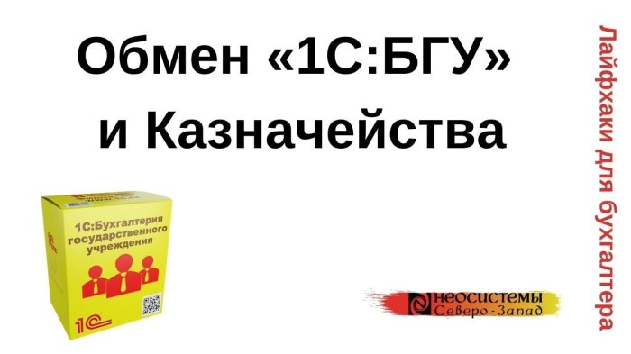 Лайфхаки для бухгалтера. Обмен «1С:БГУ» и Казначейства компании Неосистемы Северо-Запад