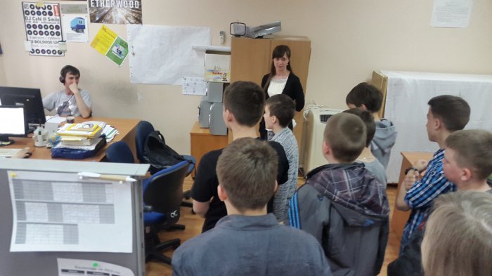 Ученики 33 школы посетили Клуб Программистов с экскурсией! компании Неосистемы Северо-Запад