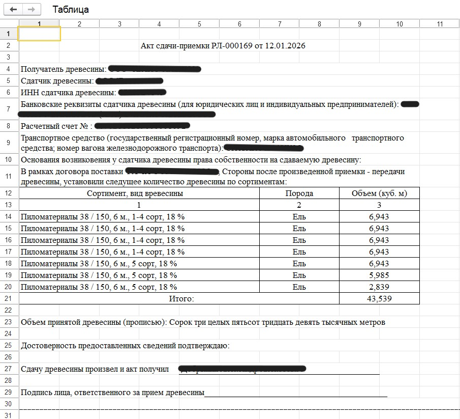 Печатная форма акта приема-передачи товара для 1С.png