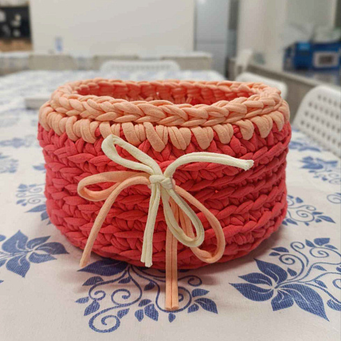 Обучающий мастер-класс по вязанию крючком для сотрудников Неосистем